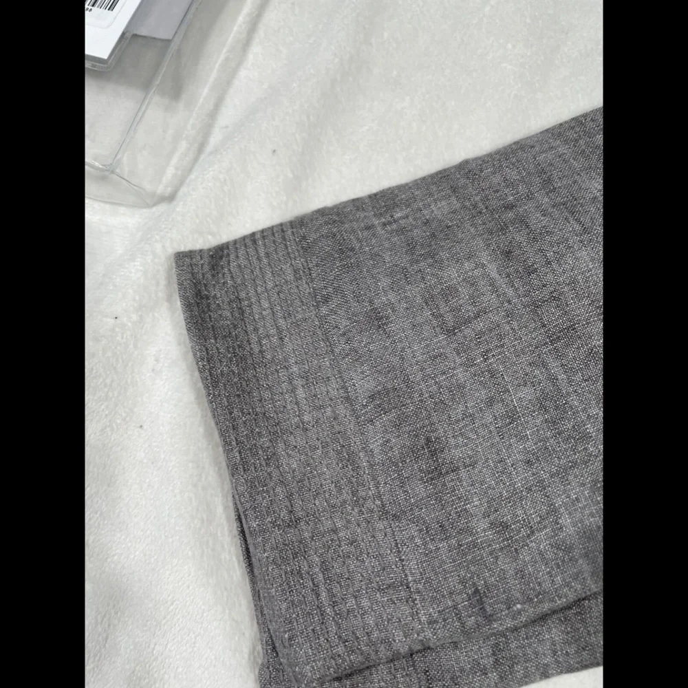 NIB Hotel Collection Linen‎ (1) King Sham Pillow Case in Grey